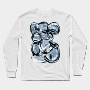 Blue Toulouse chains (cut-out) Long Sleeve T-Shirt